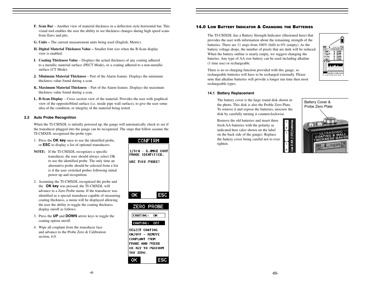 Checkline TI-CMXDL User Manual | Page 4 / 35