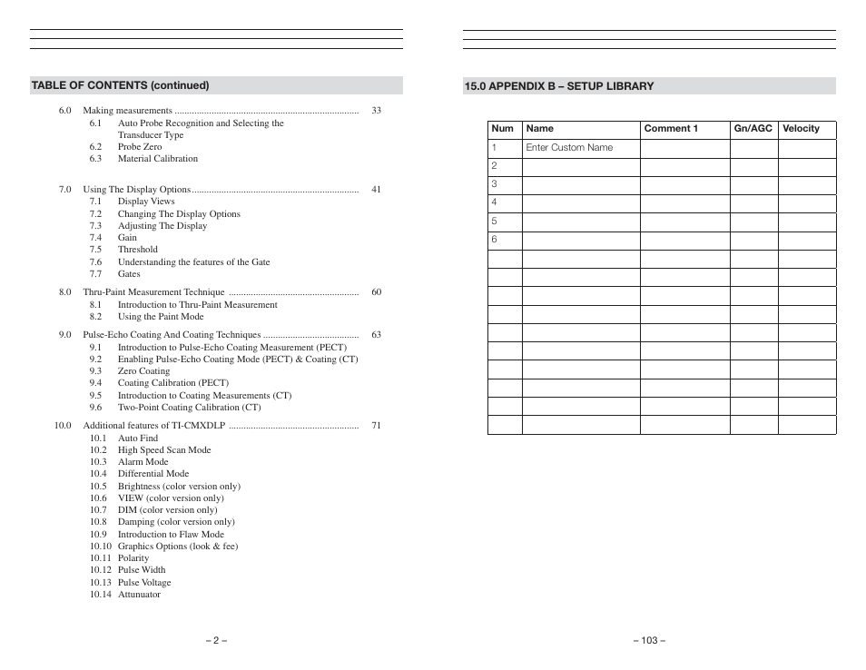 Checkline TI-CMXDLP User Manual | Page 2 / 54