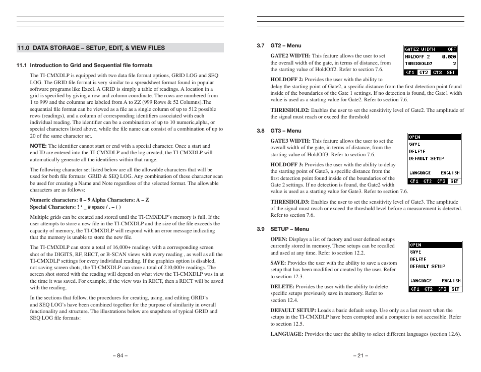 Checkline TI-CMXDLP User Manual | Page 21 / 54