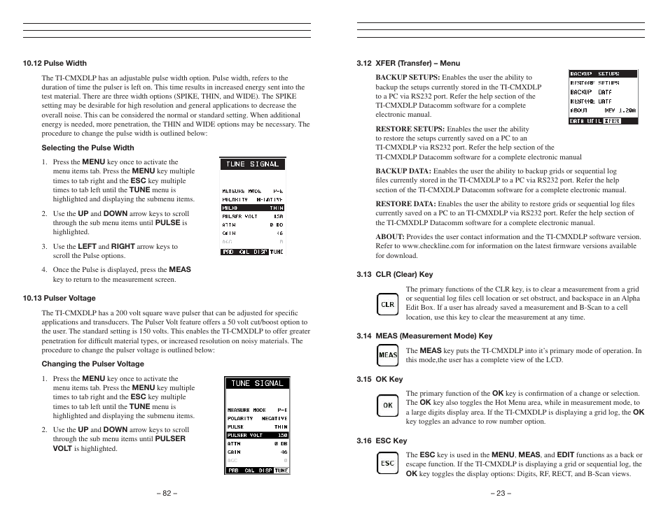 Checkline TI-CMXDLP User Manual | Page 23 / 54