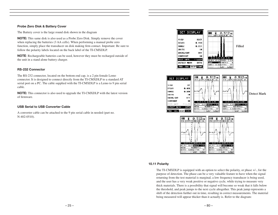 Checkline TI-CMXDLP User Manual | Page 25 / 54