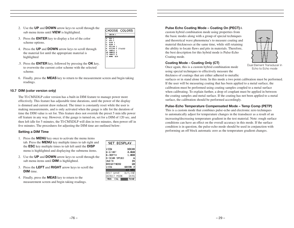 Checkline TI-CMXDLP User Manual | Page 29 / 54