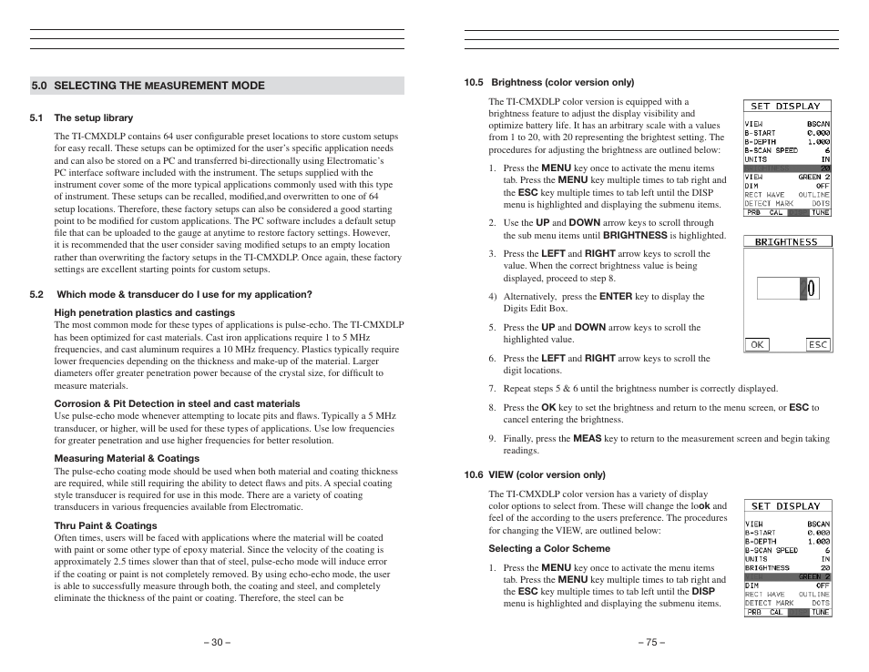 Checkline TI-CMXDLP User Manual | Page 30 / 54