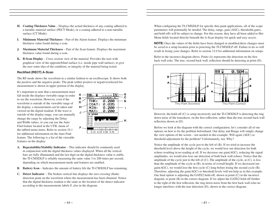 Checkline TI-CMXDLP User Manual | Page 44 / 54