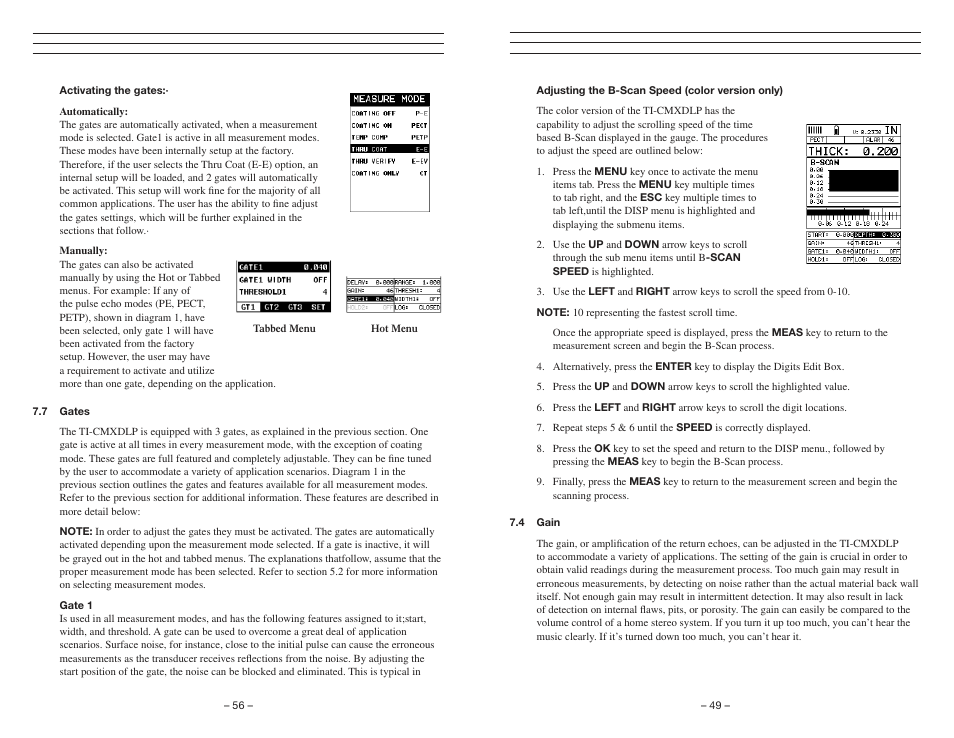 Checkline TI-CMXDLP User Manual | Page 49 / 54