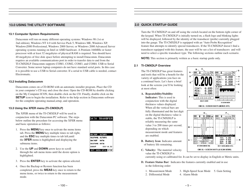 Checkline TI-CMXDLP User Manual | Page 5 / 54