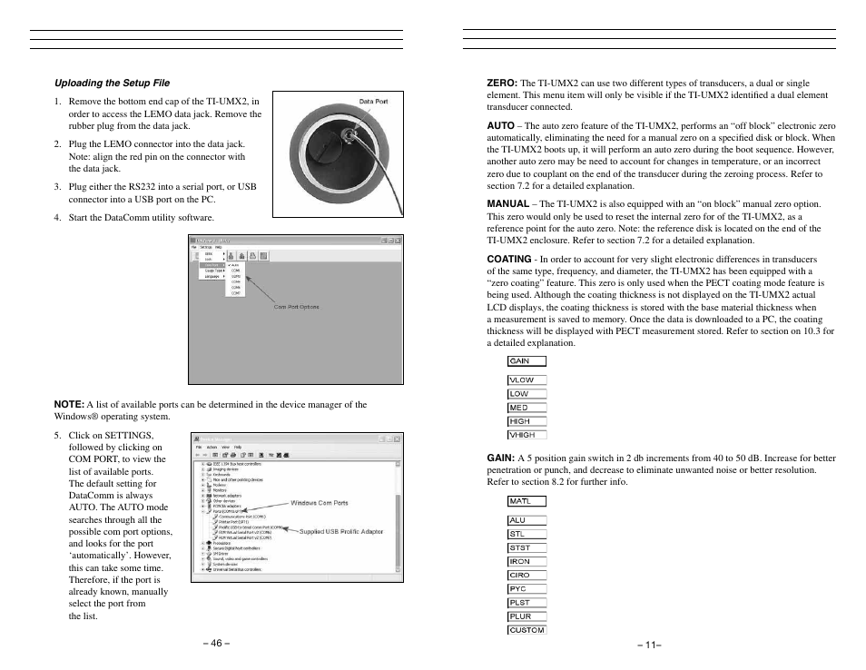 Checkline TI-UMX2 User Manual | Page 11 / 29