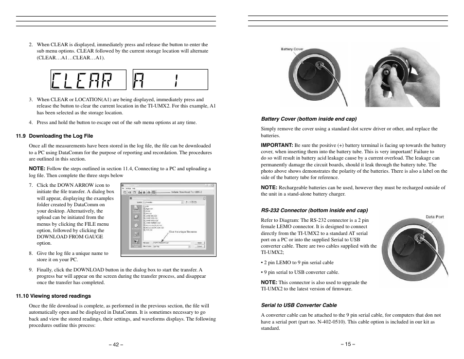 Checkline TI-UMX2 User Manual | Page 15 / 29