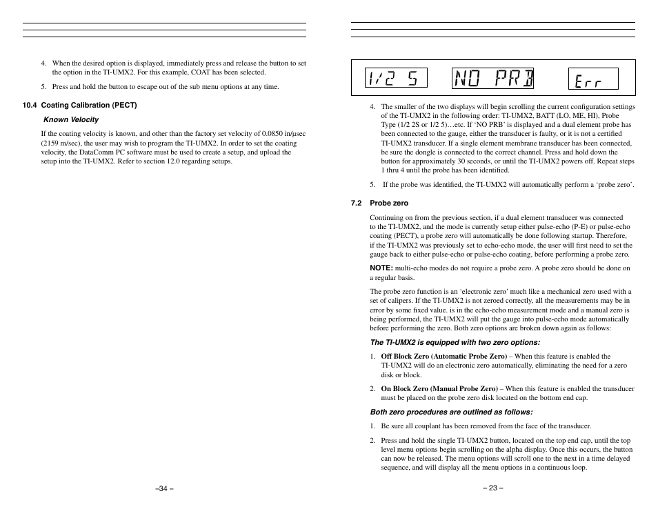 Checkline TI-UMX2 User Manual | Page 23 / 29