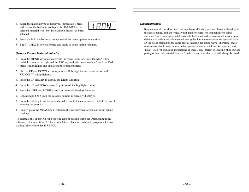 Checkline TI-UMX2 User Manual | Page 26 / 29