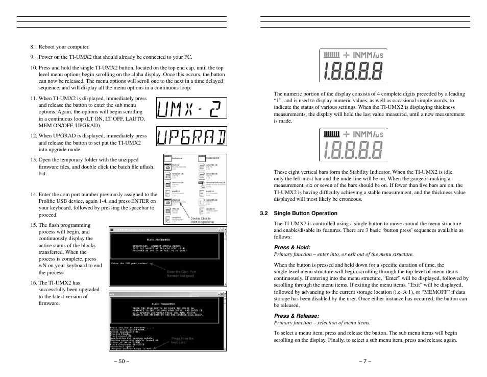 Checkline TI-UMX2 User Manual | Page 7 / 29
