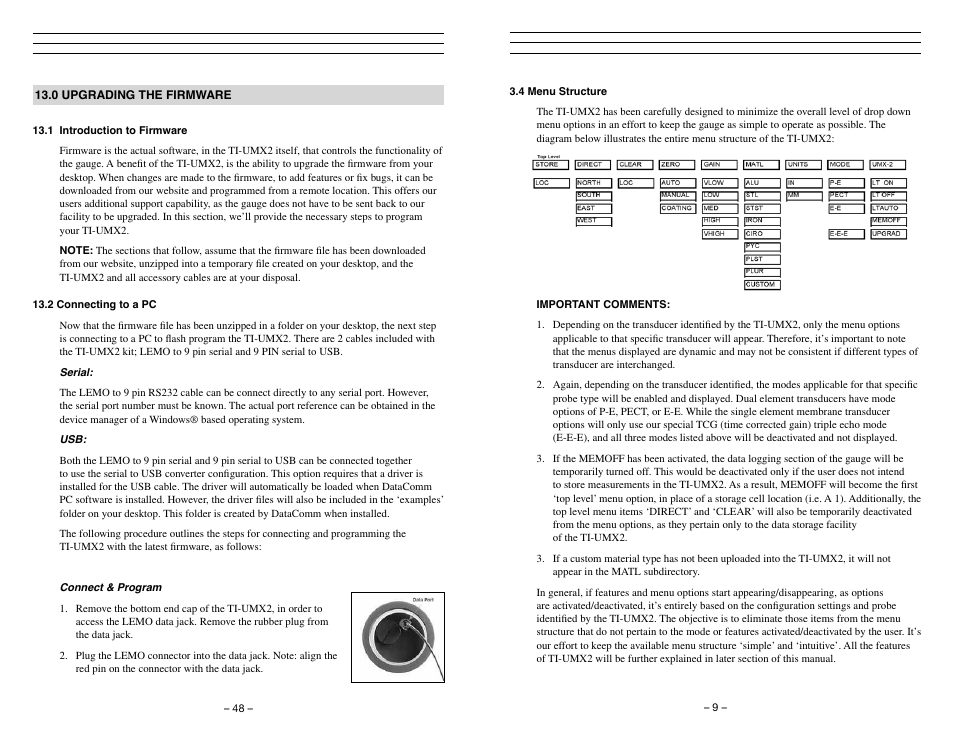 Checkline TI-UMX2 User Manual | Page 9 / 29