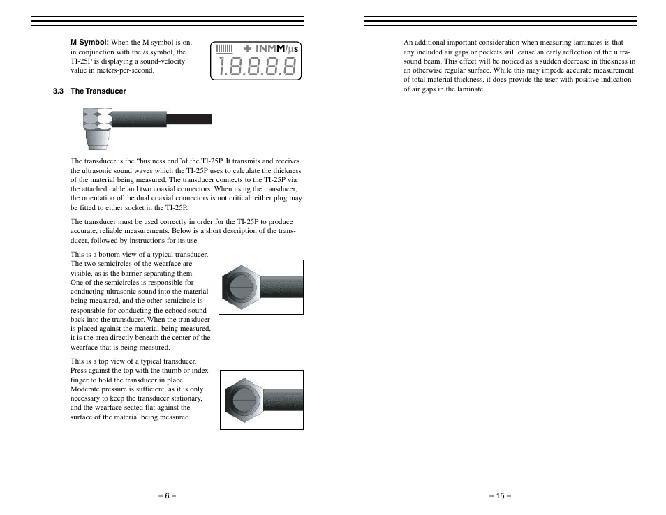 Checkline TI-25P User Manual | Page 6 / 11