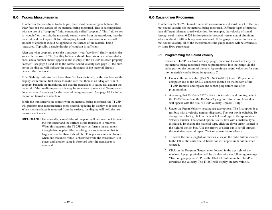 Checkline TI-25P User Manual | Page 9 / 11