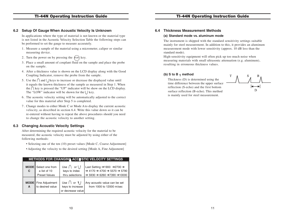 Checkline TI-44N User Manual | Page 10 / 11