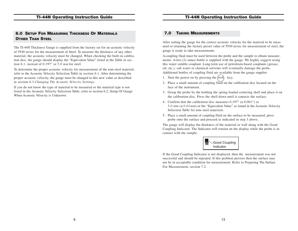 Checkline TI-44N User Manual | Page 8 / 11