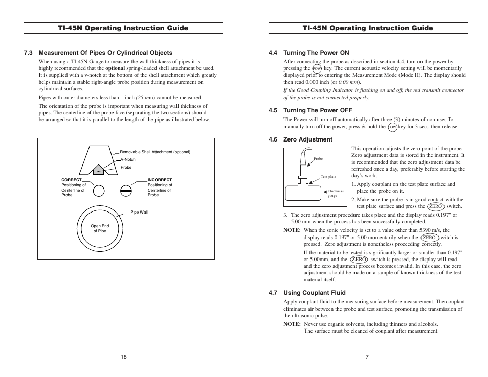 Checkline TI-45N User Manual | Page 7 / 13