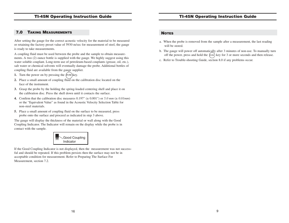 Checkline TI-45N User Manual | Page 9 / 13