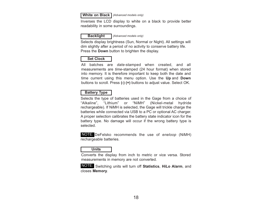 Checkline 6000TCX Series User Manual | Page 17 / 21