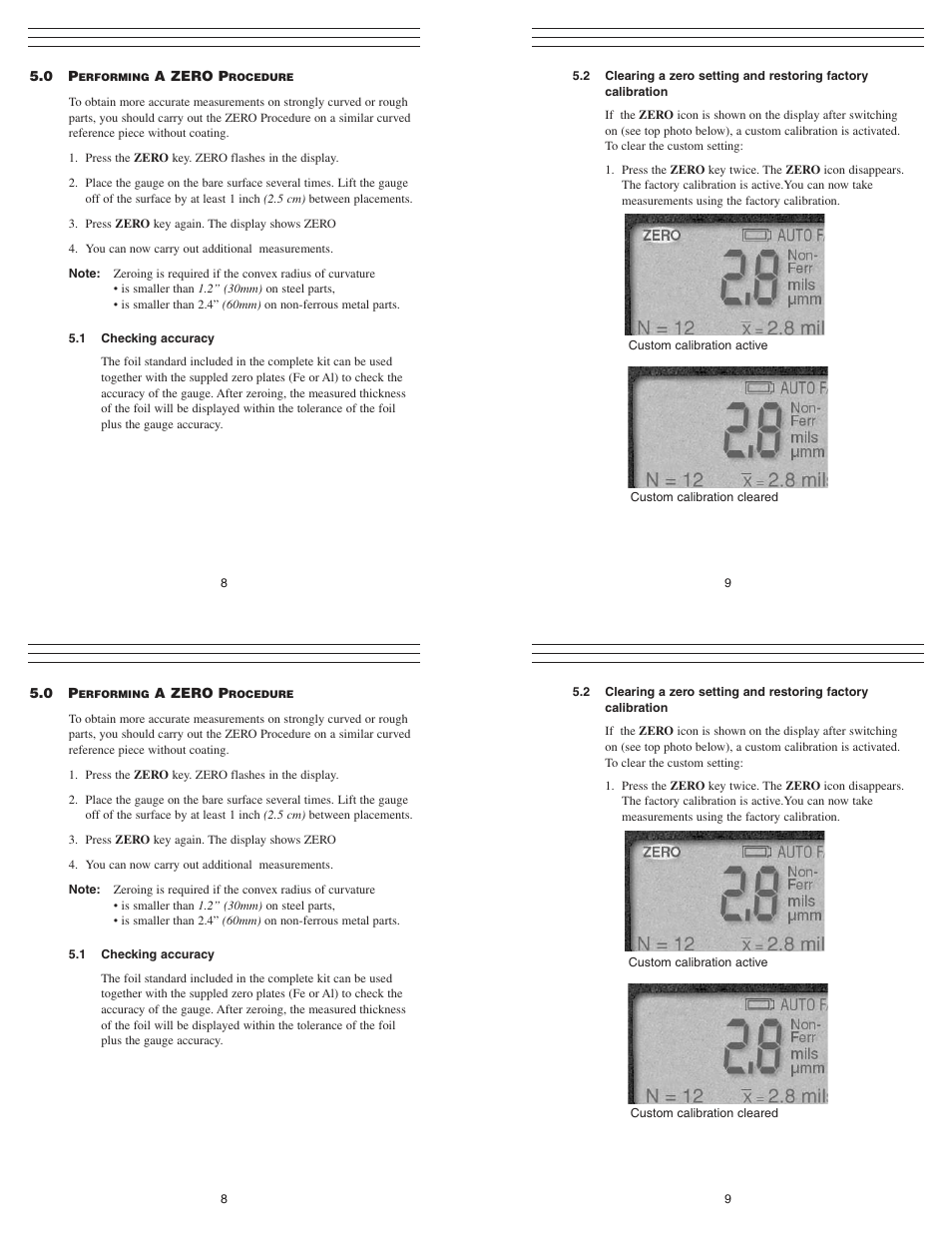 Checkline 3000EZ Series User Manual | Page 8 / 9