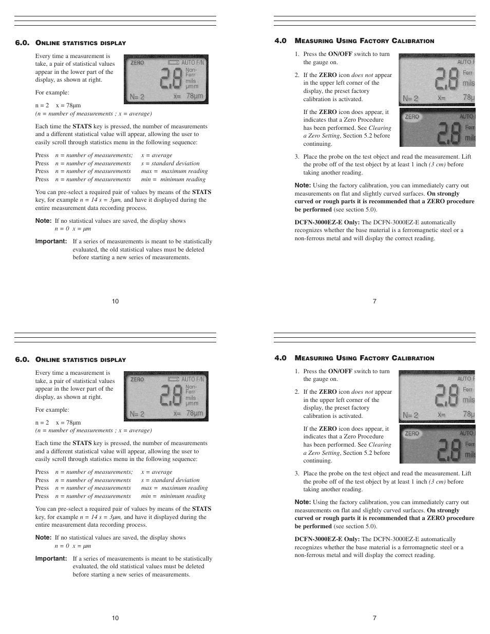 Checkline 3000EZ-E Series User Manual | Page 7 / 9