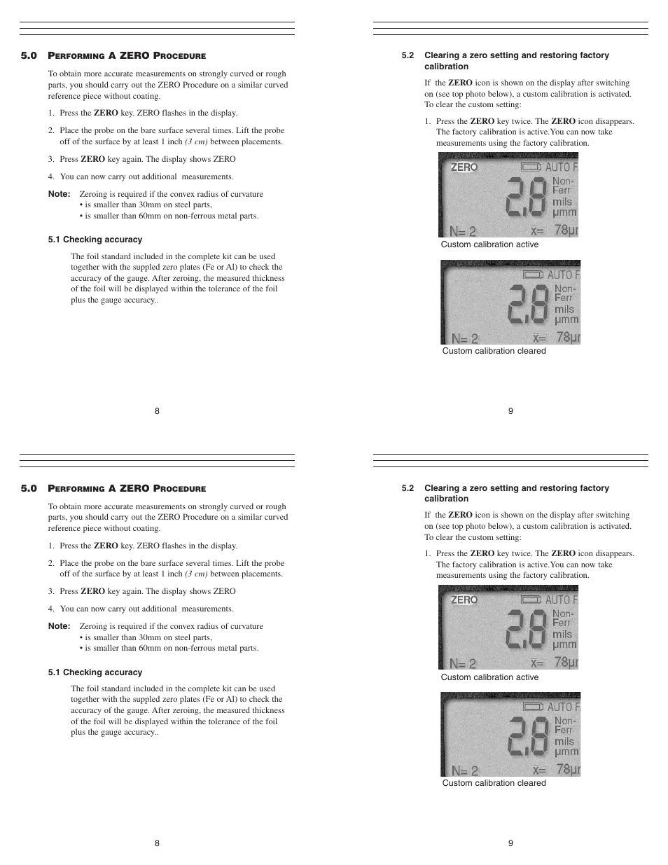 Checkline 3000EZ-E Series User Manual | Page 8 / 9