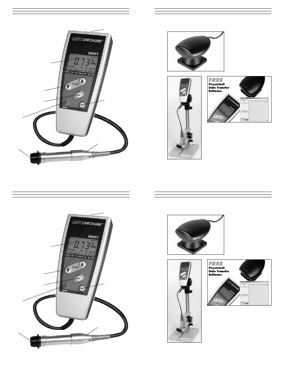 Checkline 3000FX Series User Manual | Page 4 / 15