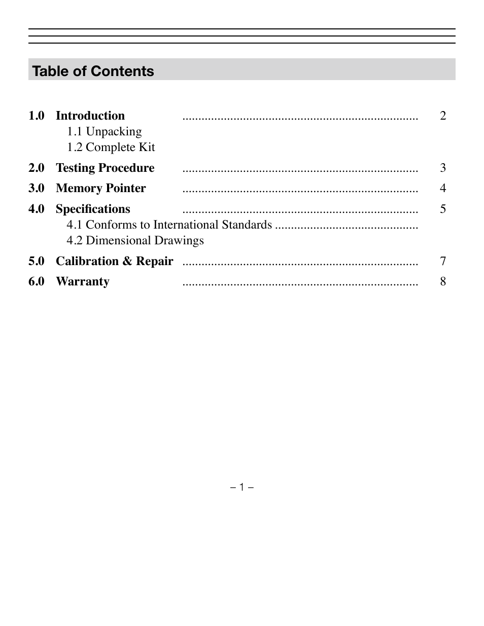 Checkline AD-100 User Manual | Page 2 / 10