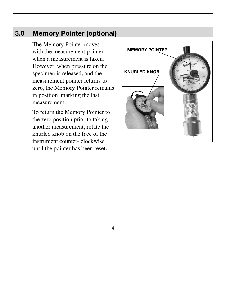 Checkline AD-100 User Manual | Page 5 / 10