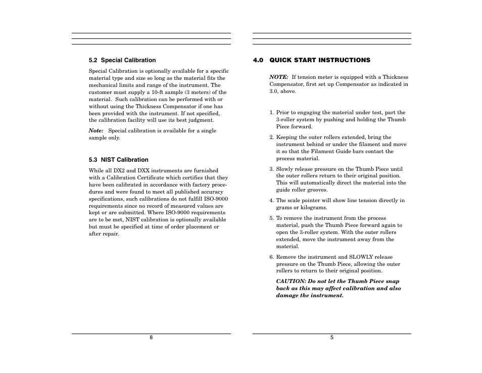 Checkline KXB User Manual | Page 6 / 8