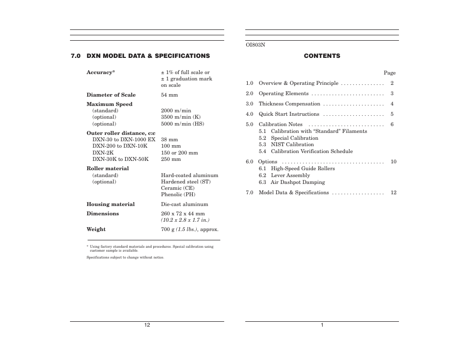 Checkline DXN User Manual | Page 2 / 7