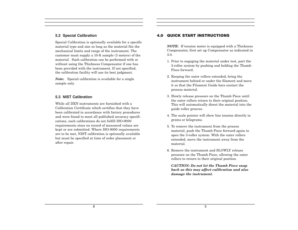 Checkline DXN User Manual | Page 6 / 7