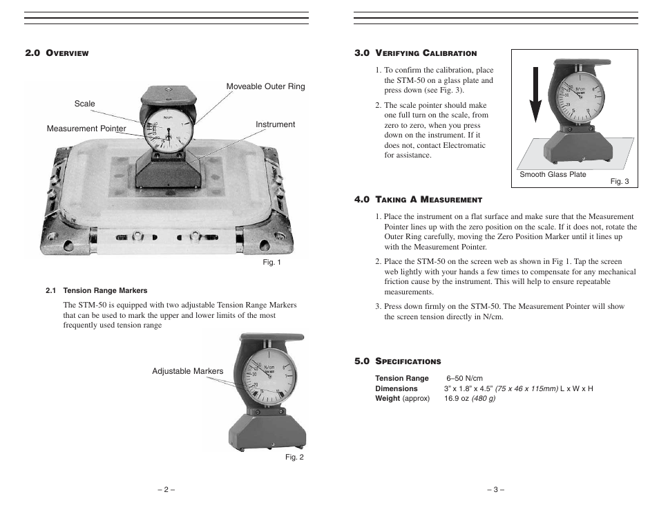 Checkline STM User Manual | Page 2 / 3
