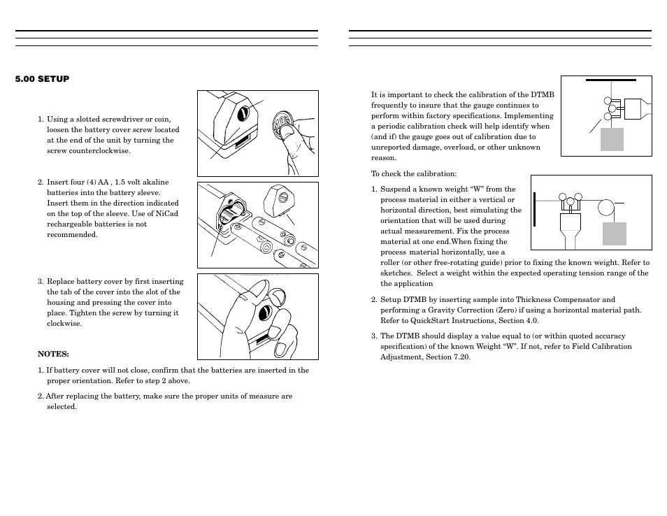 Checkline DTMB User Manual | Page 8 / 13