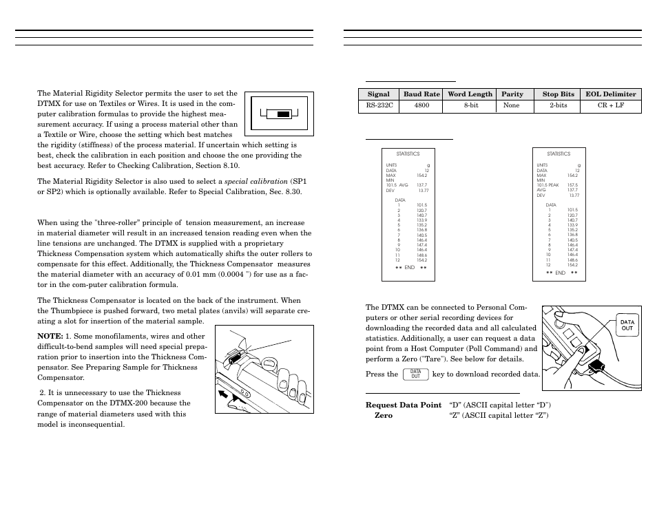 Checkline DTMX User Manual | Page 12 / 17