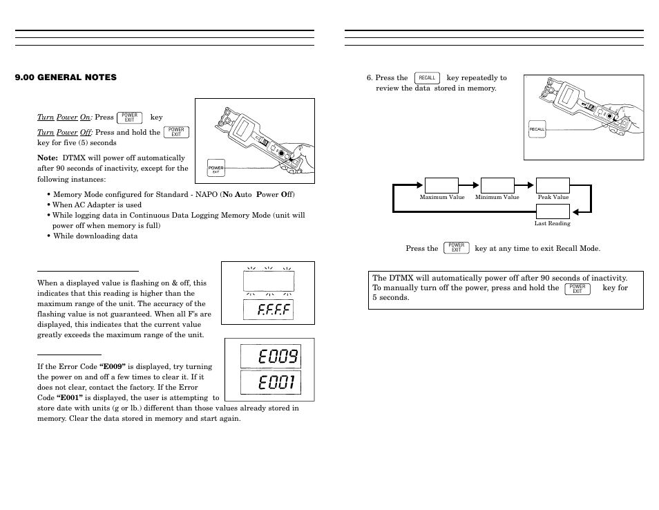 Checkline DTMX User Manual | Page 7 / 17