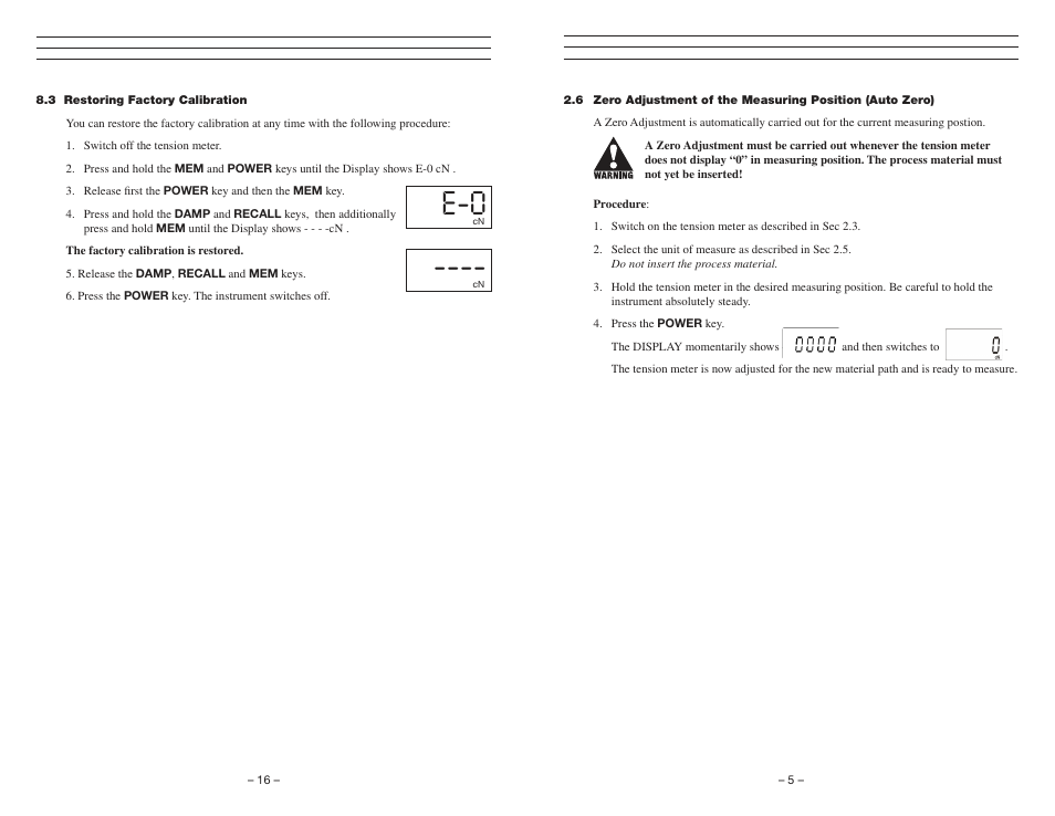 Checkline ETMPB User Manual | Page 5 / 11