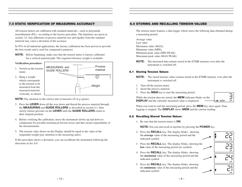 Checkline ETMPB User Manual | Page 9 / 11