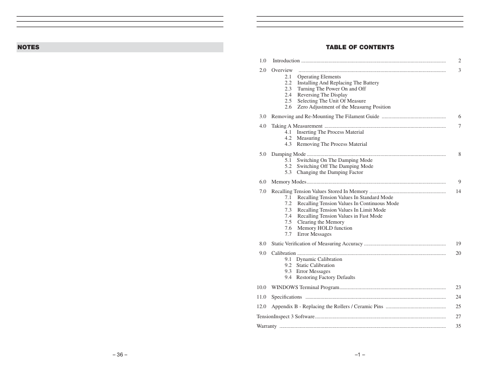 Checkline ETMPX User Manual | 19 pages