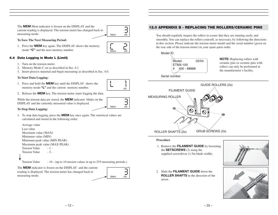 Checkline ETMPX User Manual | Page 12 / 19