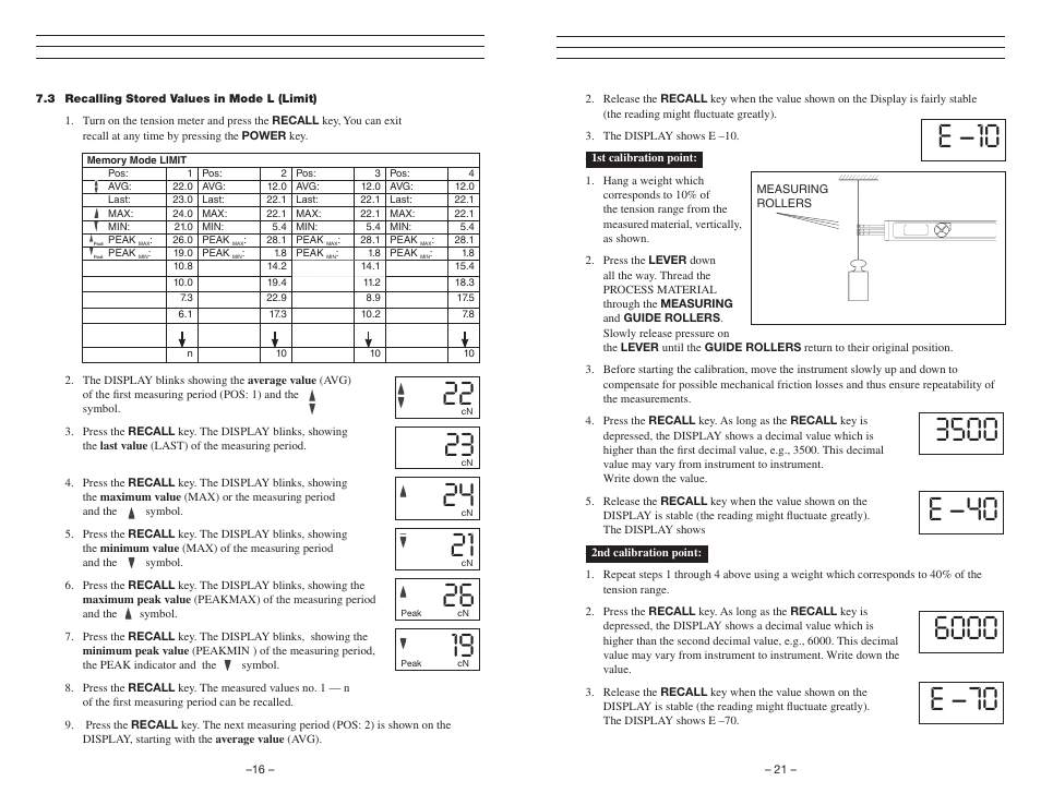 Checkline ETMPX User Manual | Page 16 / 19