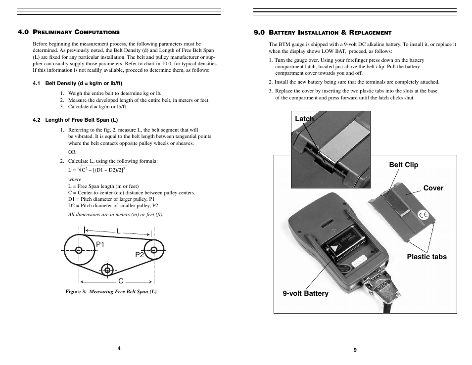 Checkline BTM-400PLUS User Manual | Page 4 / 7