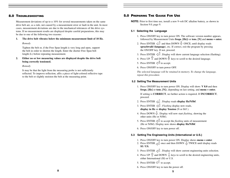 Checkline BTM-400PLUS User Manual | Page 5 / 7