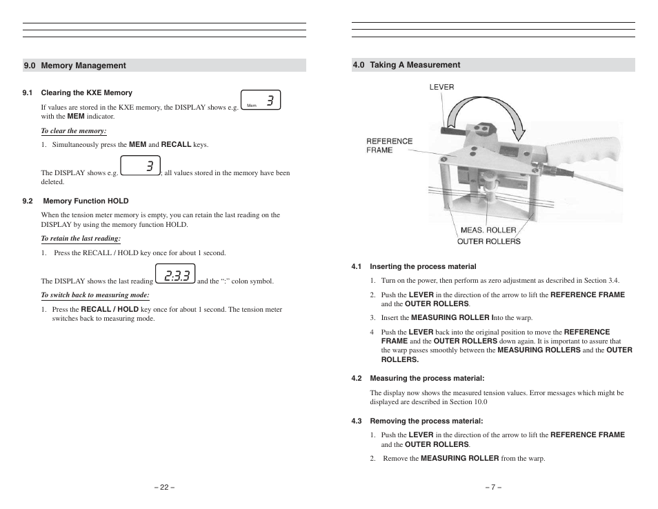 Checkline KXE User Manual | Page 7 / 15