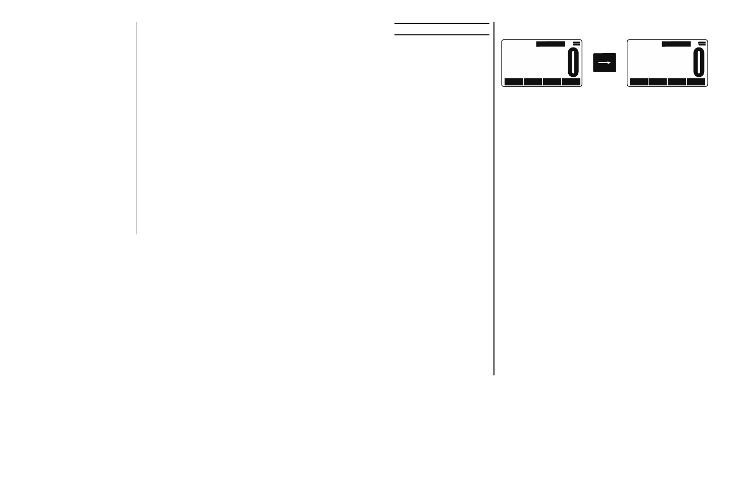Figure 5 normal mode softkeys, 3 softkey functions | Checkline CTM User Manual | Page 7 / 9