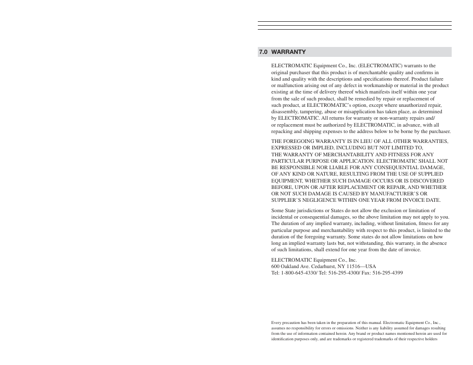 Checkline TS2P User Manual | Page 7 / 8