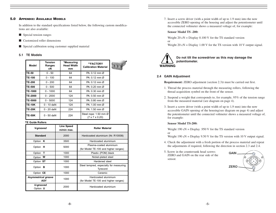 Checkline TELC System User Manual | Page 5 / 7