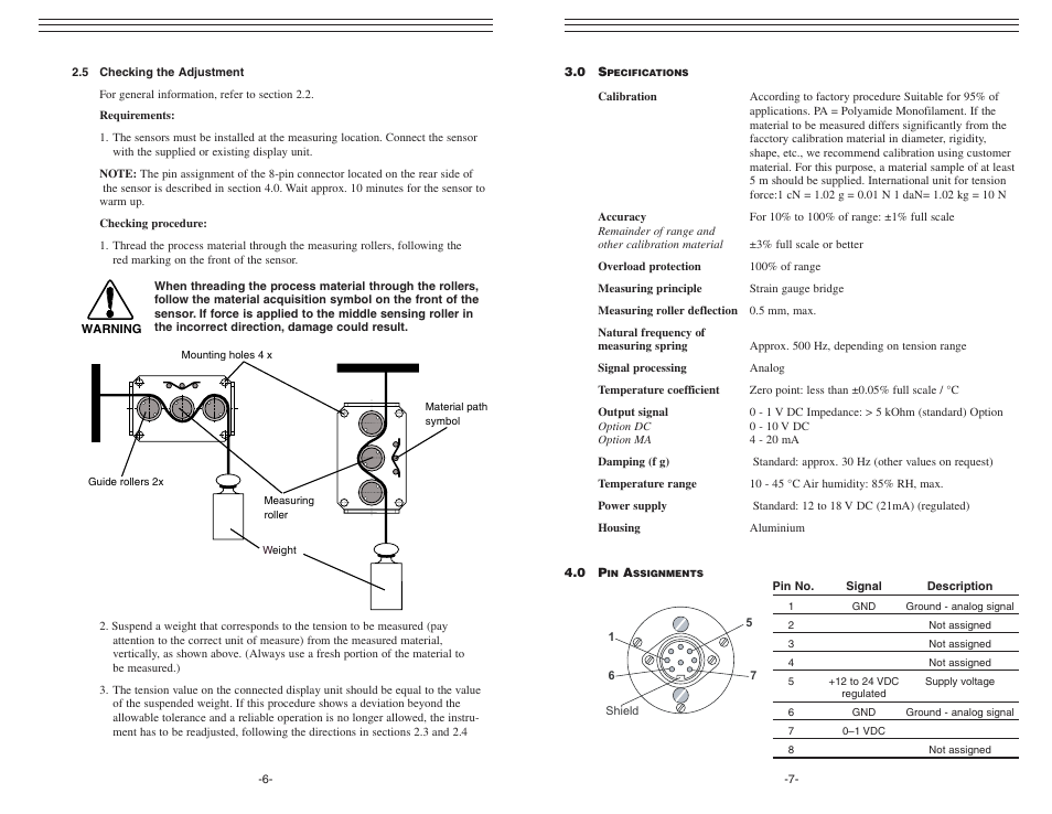 Checkline TELC System User Manual | Page 6 / 7