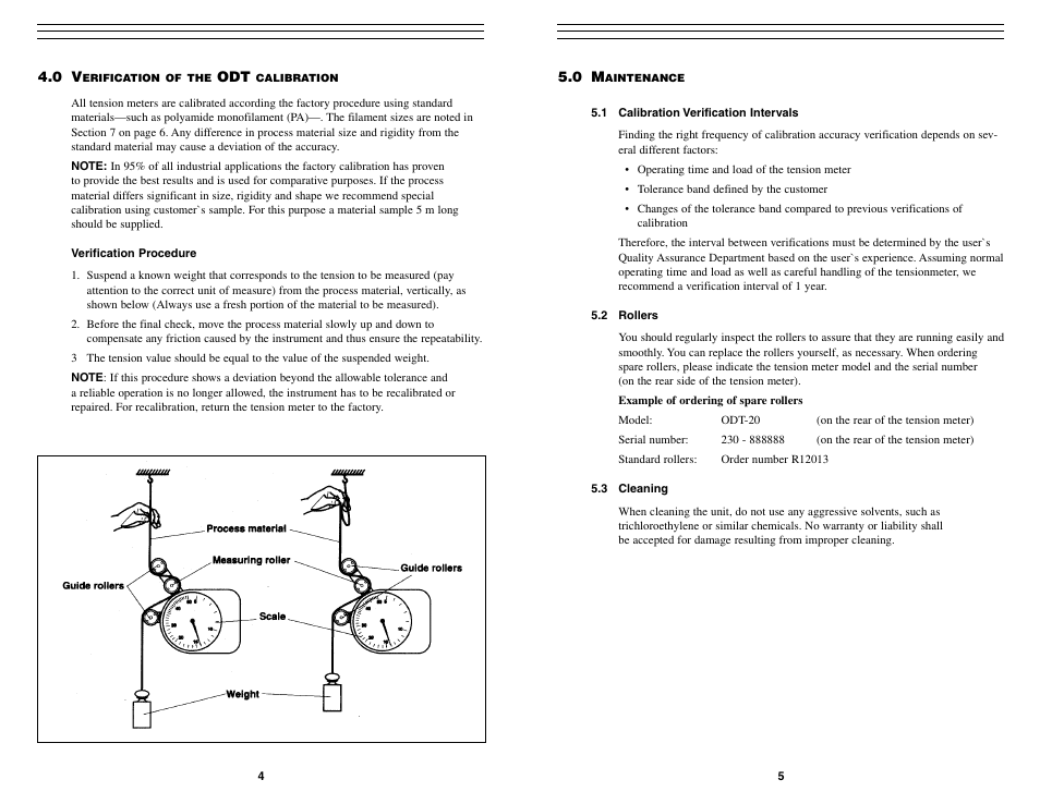Checkline ODT User Manual | Page 4 / 5
