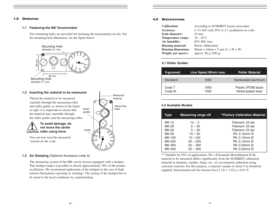 Checkline MK User Manual | Page 2 / 5